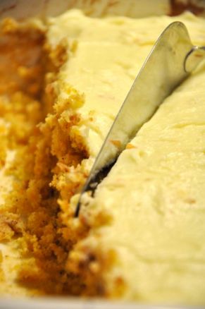 Perjantaikokin porkkanakakku